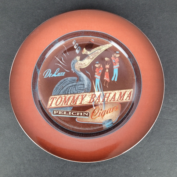 Tommy Bahama Cocktail Snack Plates Set Of 2 - Picture 6 of 9